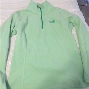 North face half zip fleece
